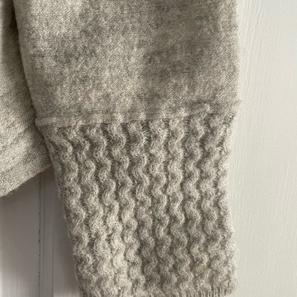 Anthropologie Sparrow gray zip cardigan/jacket size small - Picture 5 of 8